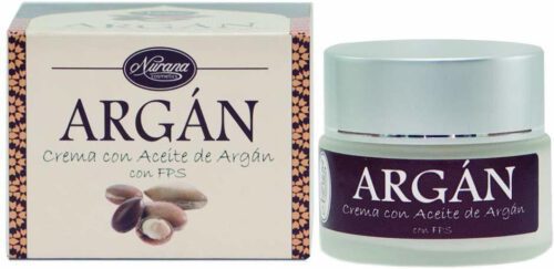 Crema facial con Aceite de Argan con FPS