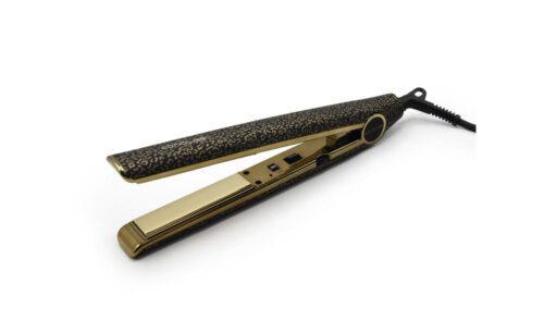 Plancha pelo C1 Gold Leopard soft touch CORIOLIS