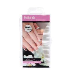 TIPS UÑAS TRANSPARENTE C/100UND